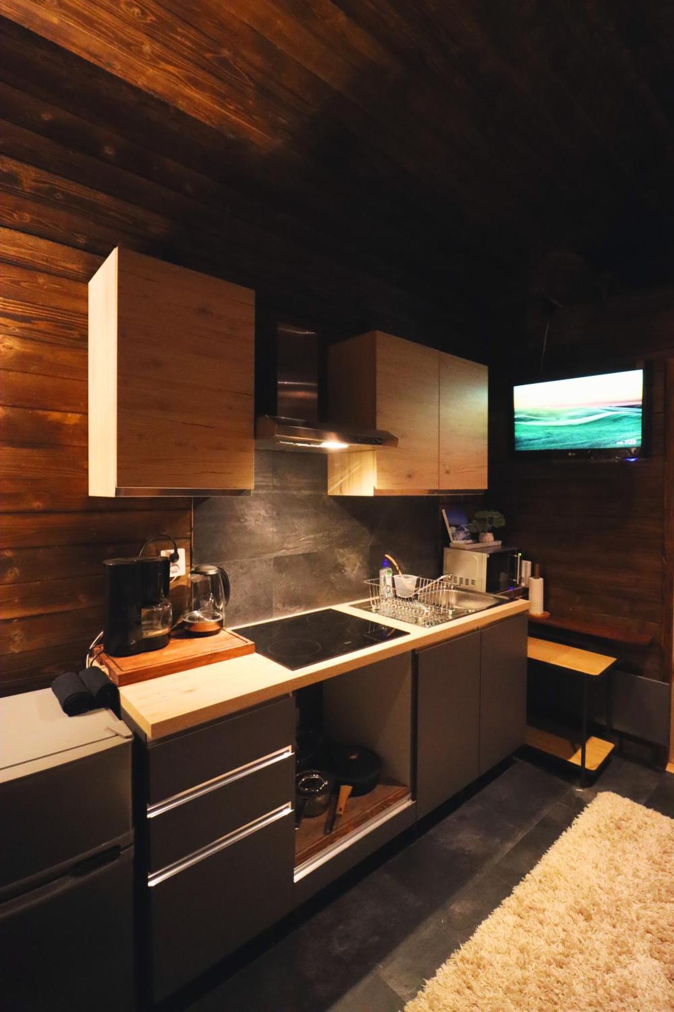 Reindeer River Lights Lodge Кируна Экстерьер фото